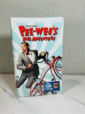 Warner Bros. Pee-wee's Big Adventure VHS